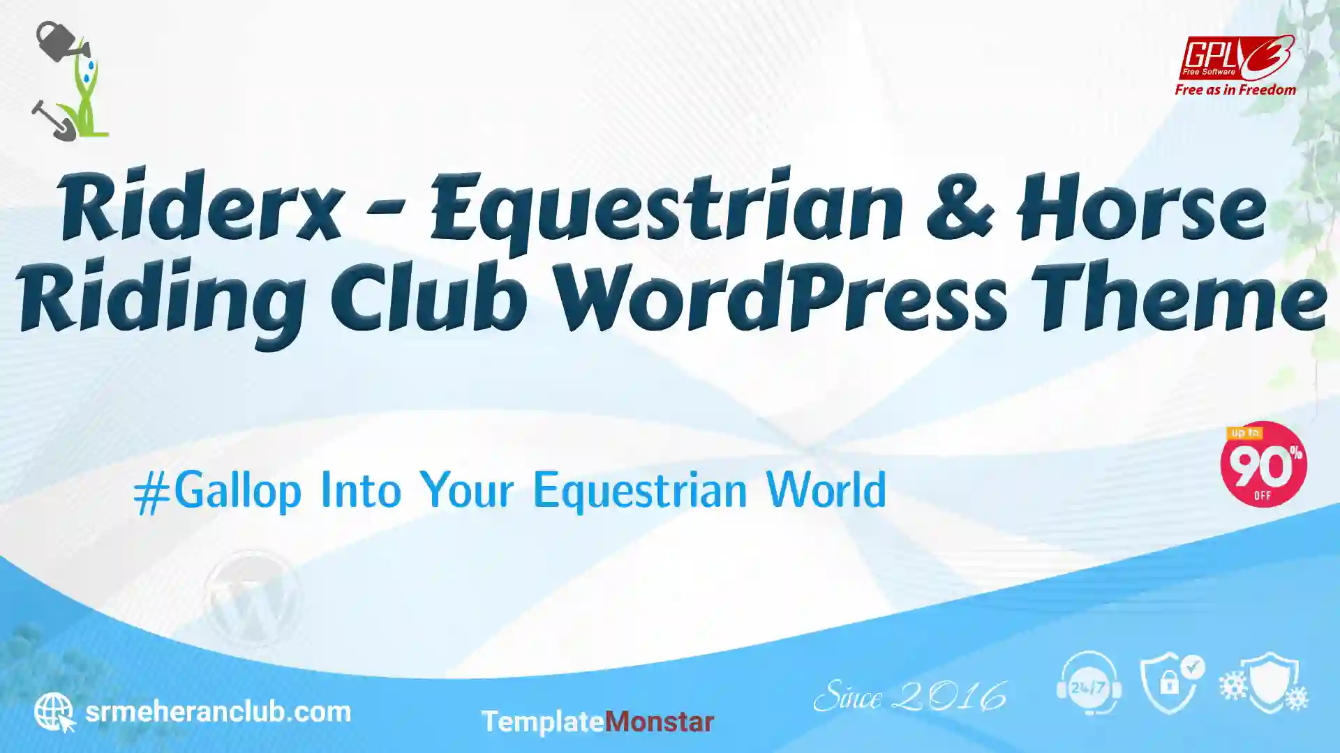 Riderx – Equestrian & Horse Riding Club WordPress Theme — Theme by Templatemonster