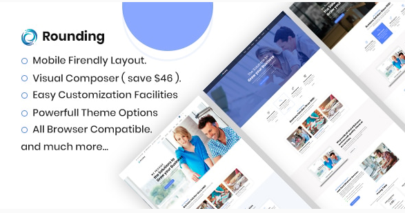 Rounding - Business WordPress Theme