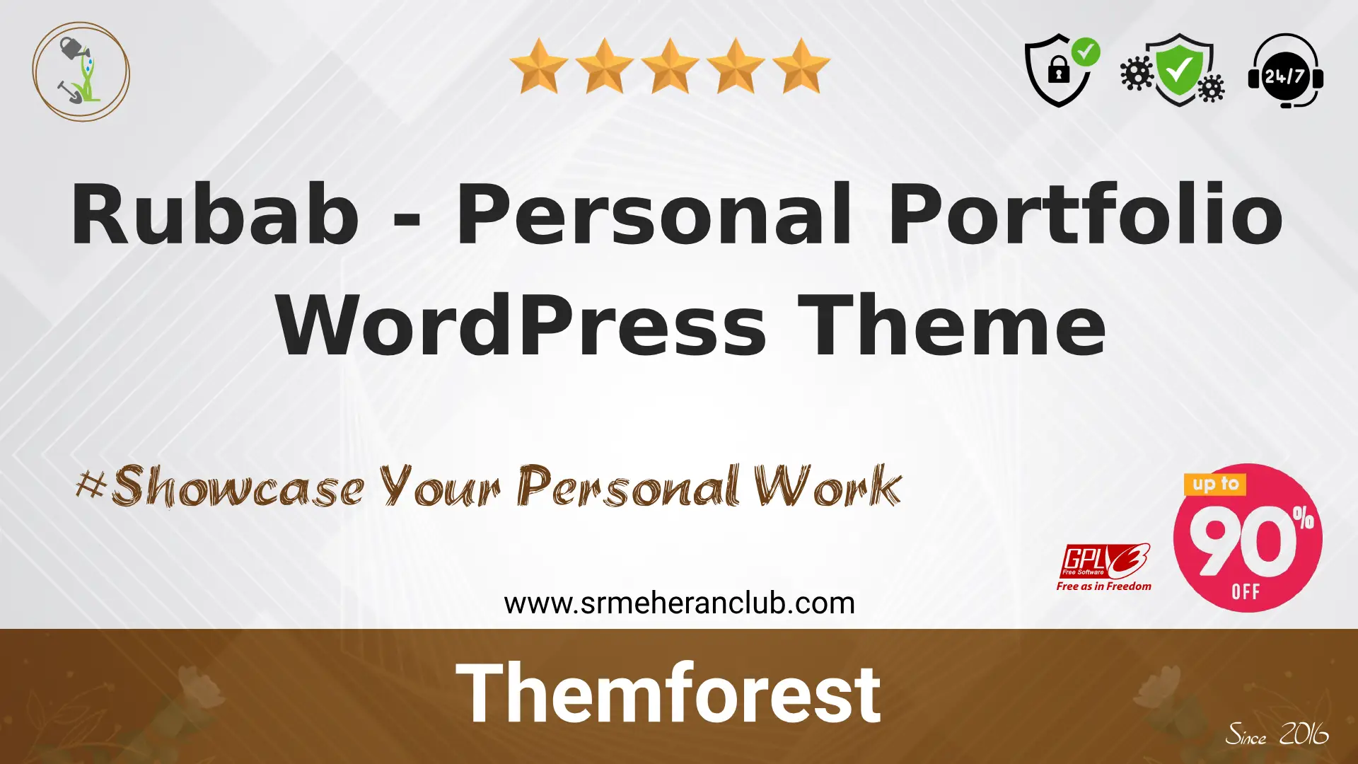 Rubab – Personal Portfolio WordPress Theme