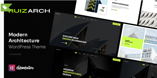 Ruizarch - Architecture & Building WordPress Theme