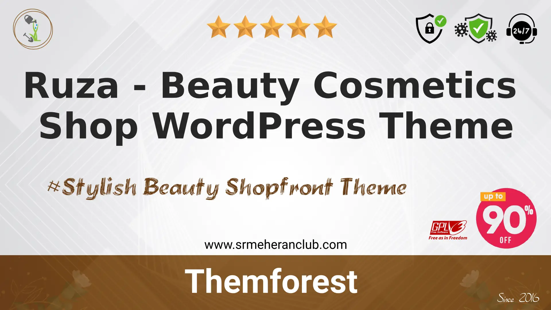 Ruza – Beauty Cosmetics Shop WordPress Theme — Theme by Themeforest