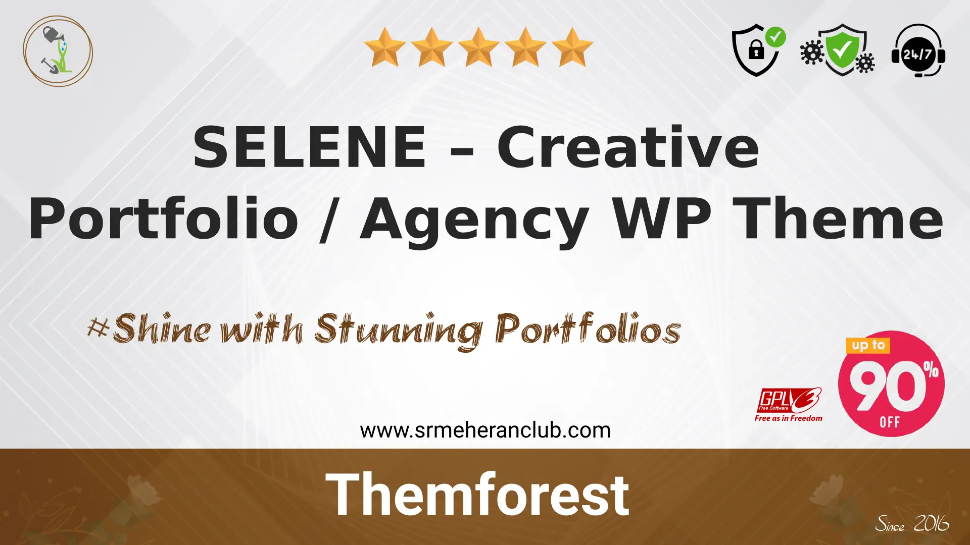 SELENE – Creative Portfolio / Agency WP Theme — Theme by Themeforest