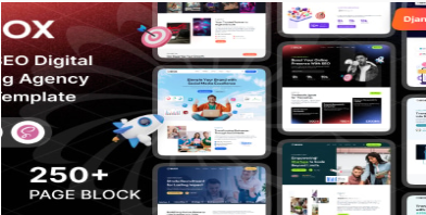 SEOX - Django SEO & Digital Marketing Agency Templ