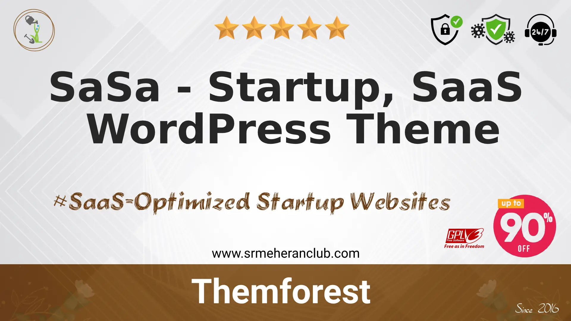 SaSa – Startup, SaaS WordPress Theme 1.0.5. — Theme by Themeforest