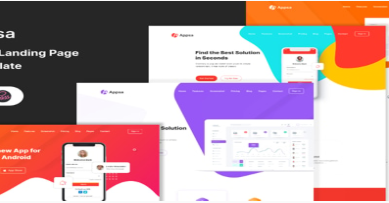 SaaS, Software & App Landing HTML Template