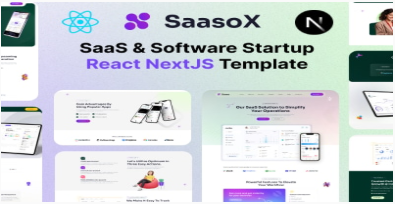 SaasoX - SaaS & Software App React NextJS Template