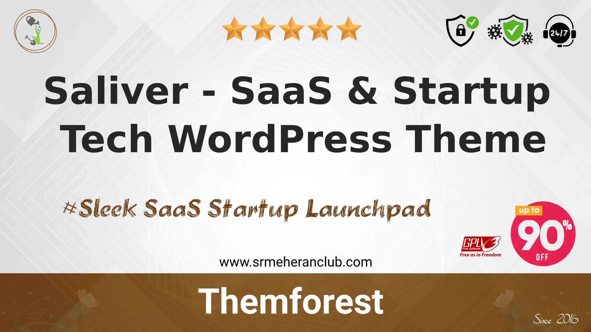 Saliver – SaaS & Startup Tech WordPress Theme — Theme by Themeforest
