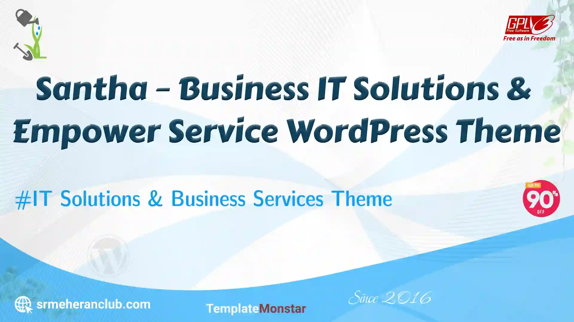 Santha – Business IT Solutions & Empower Service WordPress Theme — Theme by Templatemonster