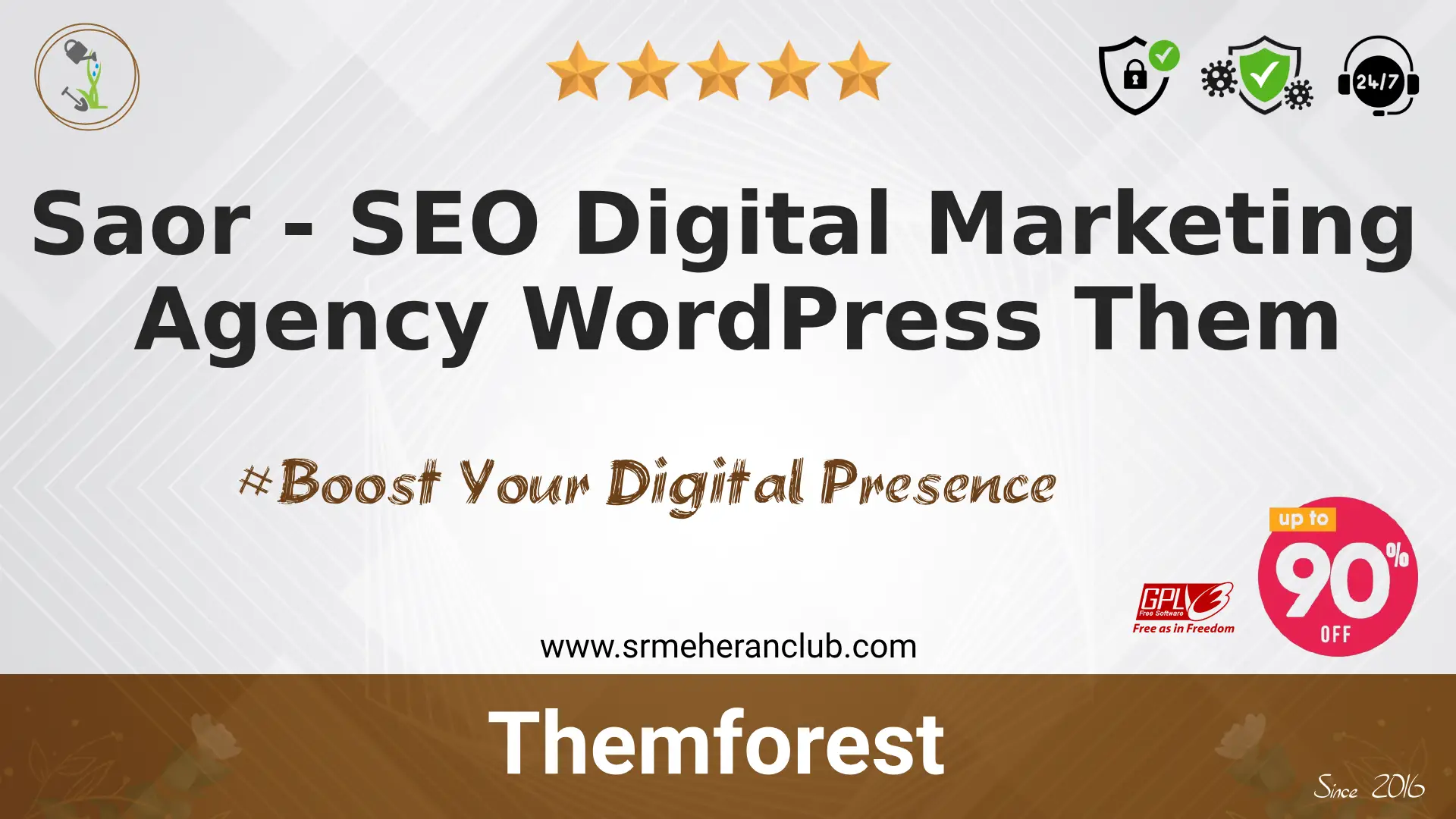 Saor – SEO Digital Marketing Agency WordPress Them — Theme by Themeforest