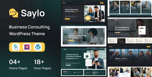 Saylo - Finance & Consulting WordPress Theme 1.0.2