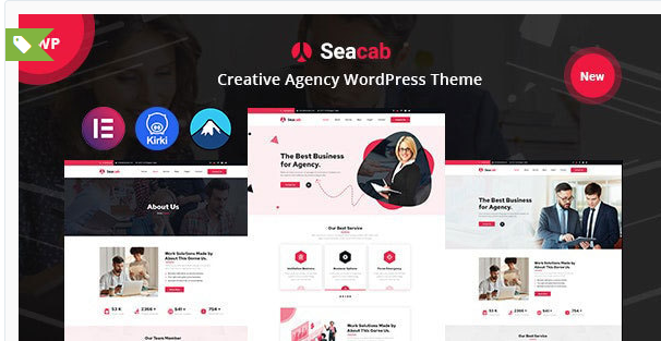 Seacab – Creative Agency WordPress Theme