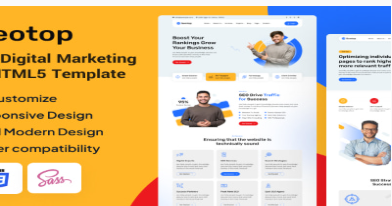 Seotop - SEO And Digital Marketing Agency Template