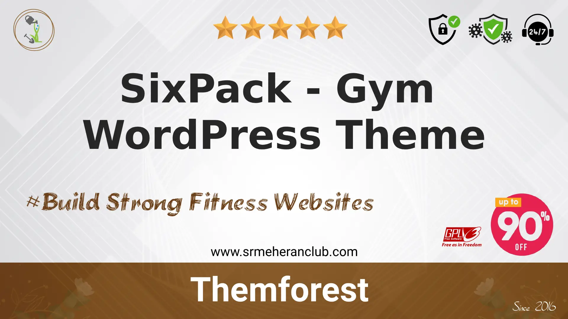 SixPack – Gym WordPress Theme — Theme by Themeforest