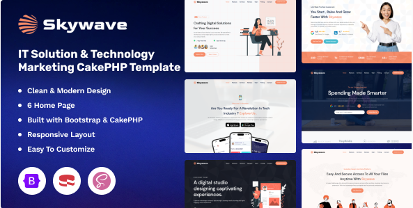 Skywave - IT Solution Technology Marketing CakePHP