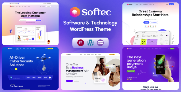 Softec - Software & Technology WordPress Theme