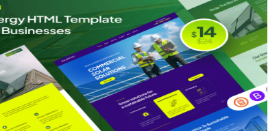 Solargen - Solar Energy HTML5 Template