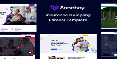 Sonchoy - Insurance Company Laravel Template