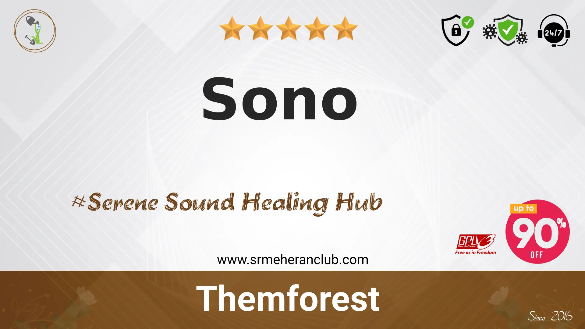 Sono — Theme by Themeforest
