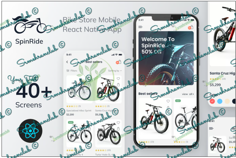 SpinRide - Bike Store Mobile App