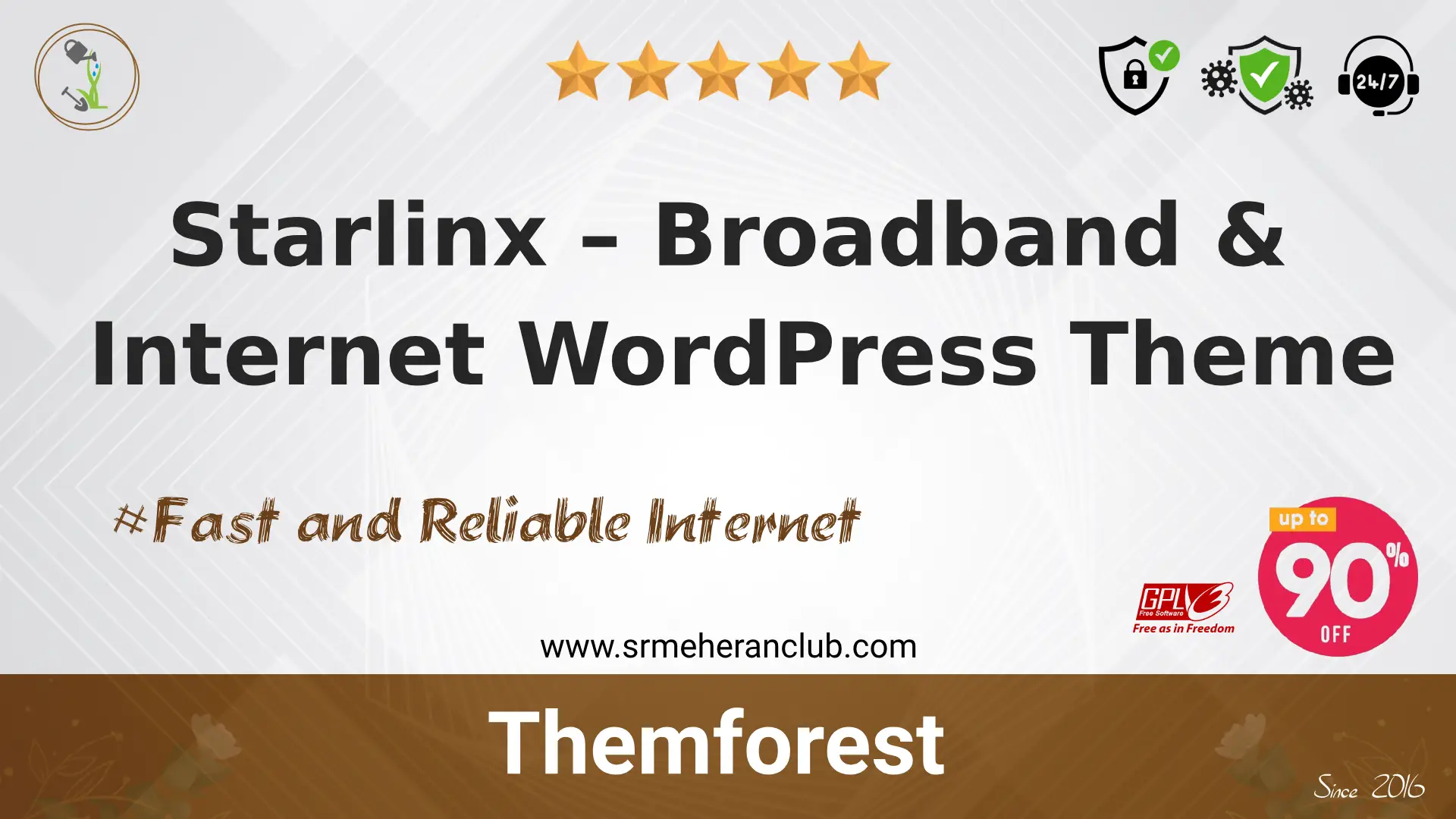 Starlinx – Broadband & Internet WordPress Theme — Theme by Themeforest