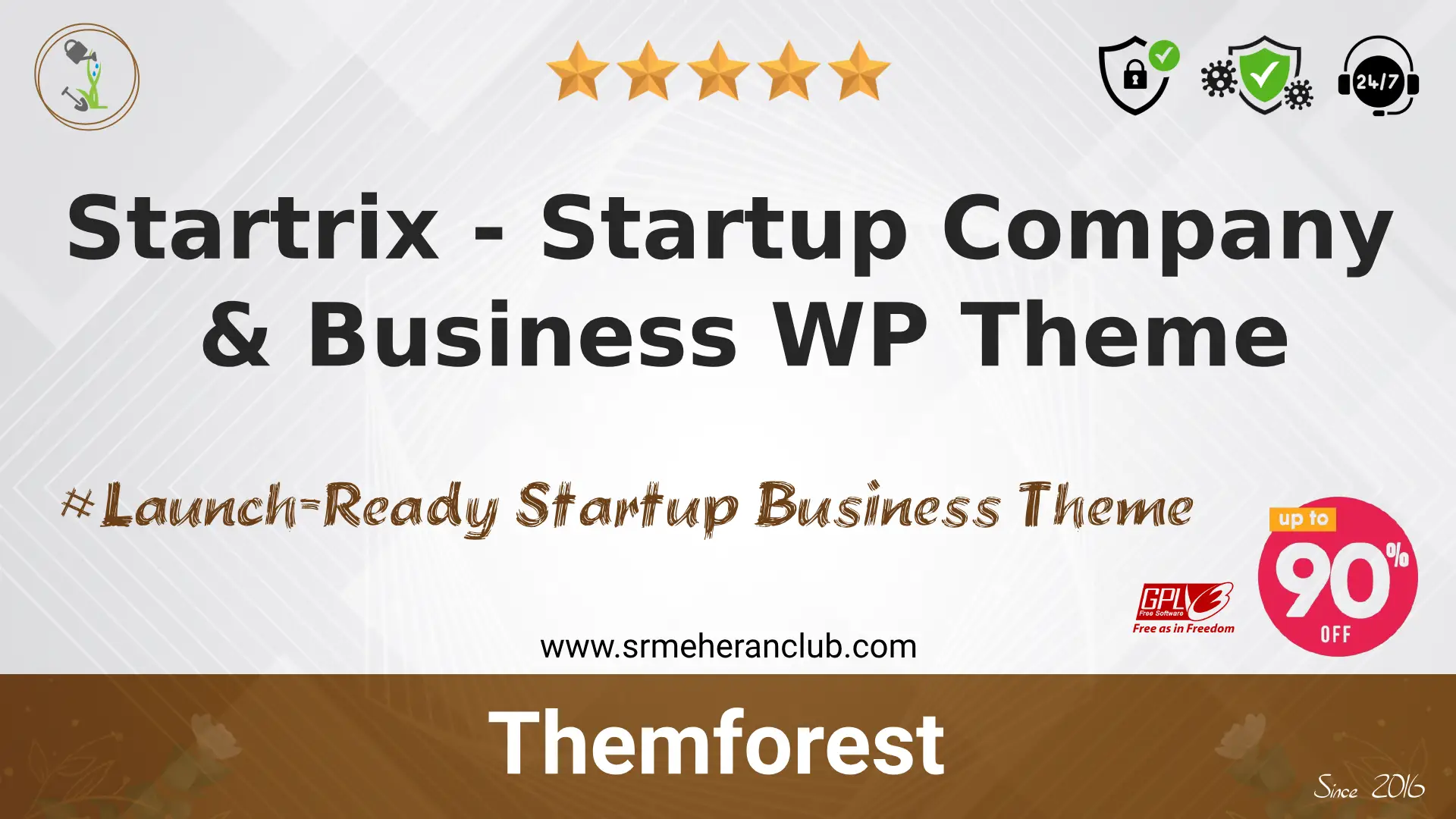 Startrix – Startup Company & Business WP Theme — Theme by Themeforest