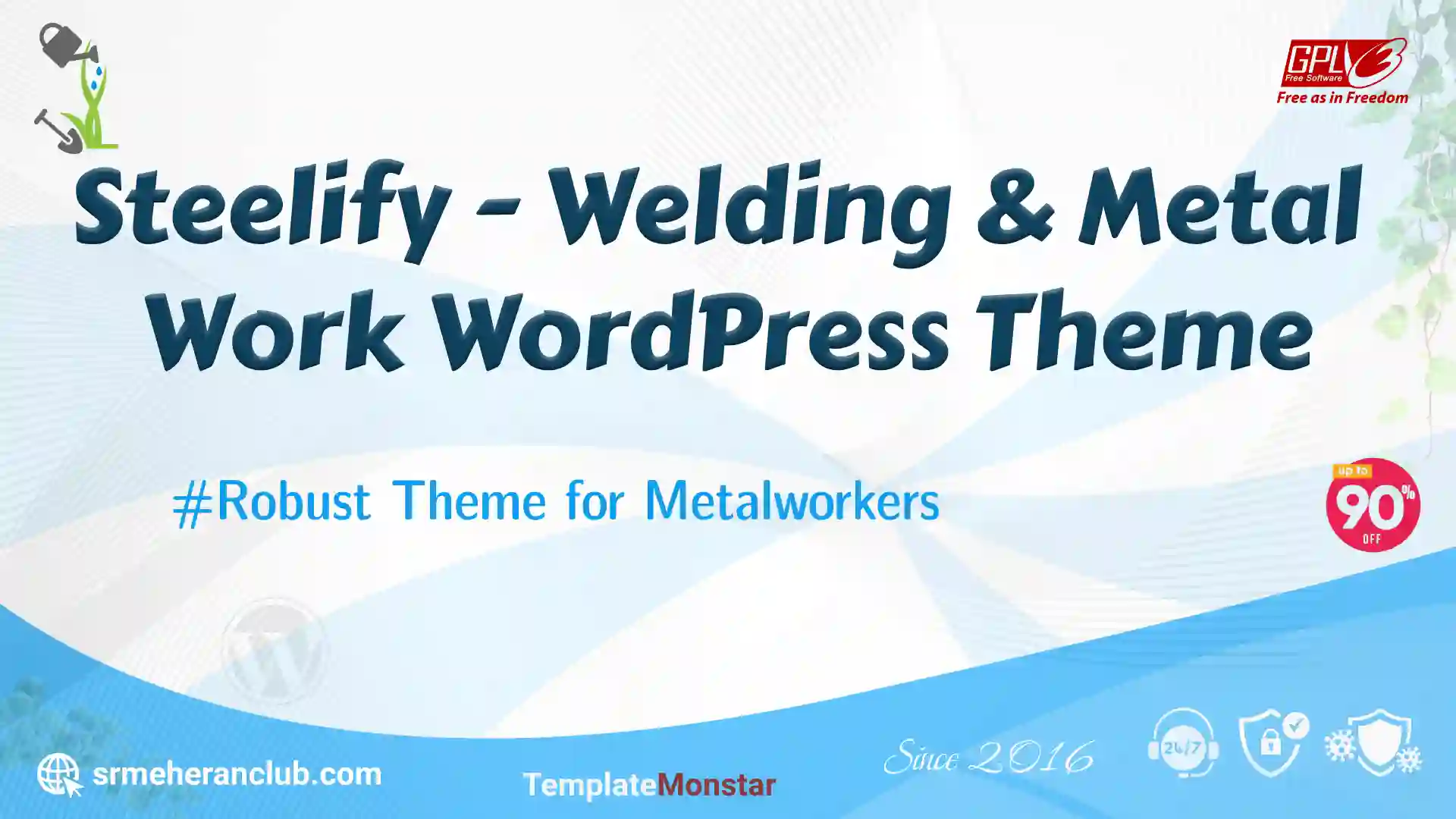 Steelify – Welding & Metal Work WordPress Theme — Theme by Templatemonster