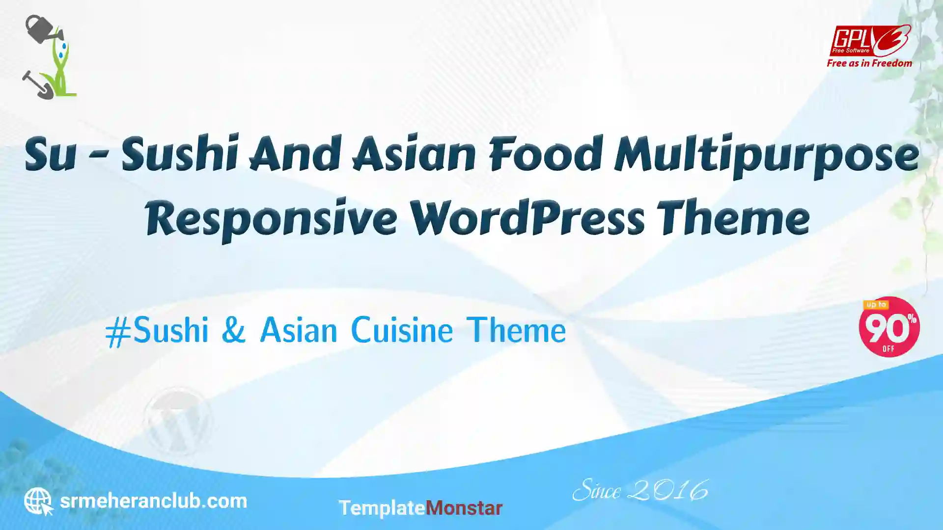 Su – Sushi And Asian Food Multipurpose Responsive WordPress Theme — Theme by Templatemonster