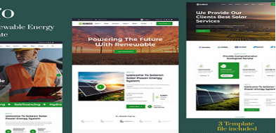 Sunnar - Solar & Renewable Energy Template