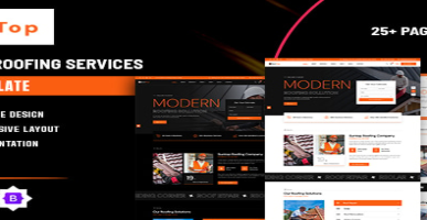 Suntop – Roofing Services HTML Template