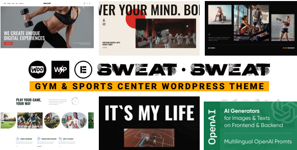 Sweat - Ftiness & Sports Center WordPress Theme