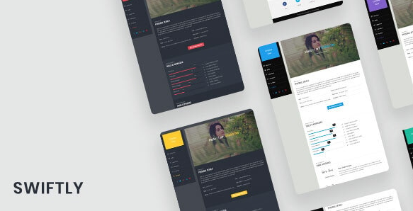 Swiftly – Bootstrap Personal & Portfolio Template