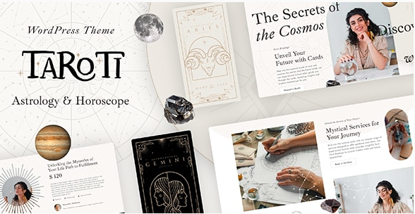 Taroti - Astrology & Horoscope WordPress Theme