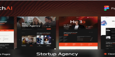 TechAi - Digital Agency & Startup Figma Template