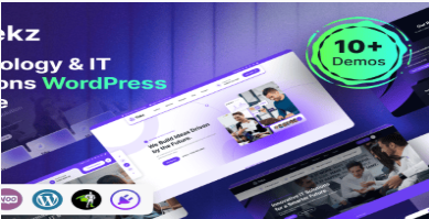 Tekz – Technology & IT Solutions WordPress Theme