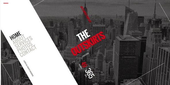 The Outskirts - Responsive Coming Soon Page