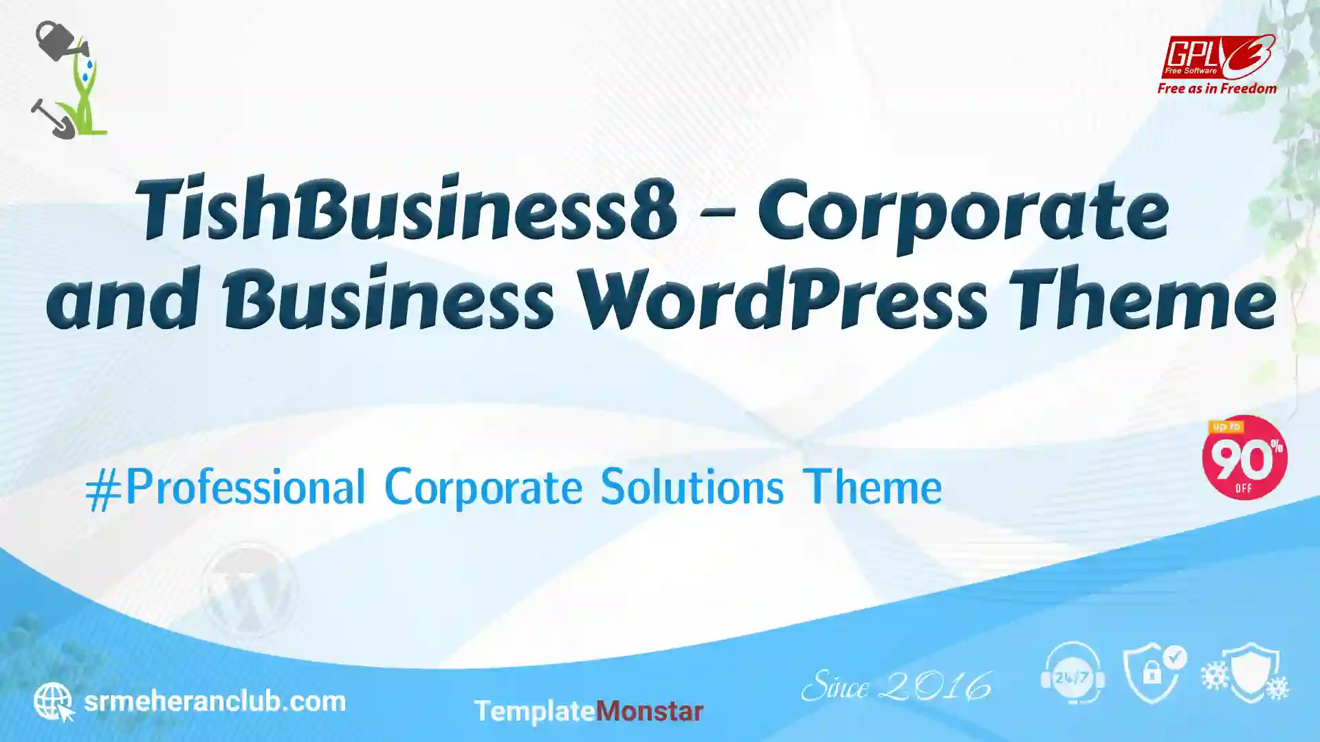TishBusiness8 – Corporate and Business WordPress Theme — Theme by Templatemonster