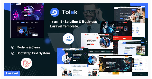 Tolak - It Solution & Business Laravel Template