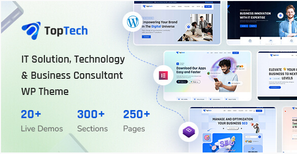 TopTech - Technology & IT Solution WordPress Theme