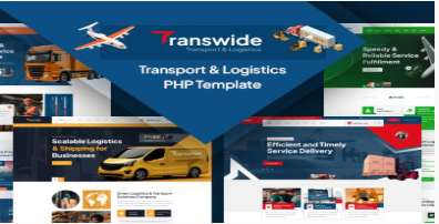 Transwide - Transport & Logistics PHP Template