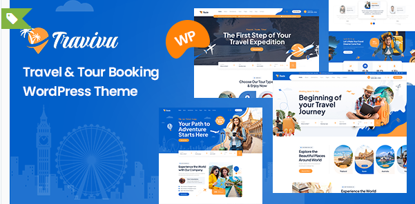 Travivu - Travel & Tour Booking WordPress Theme
