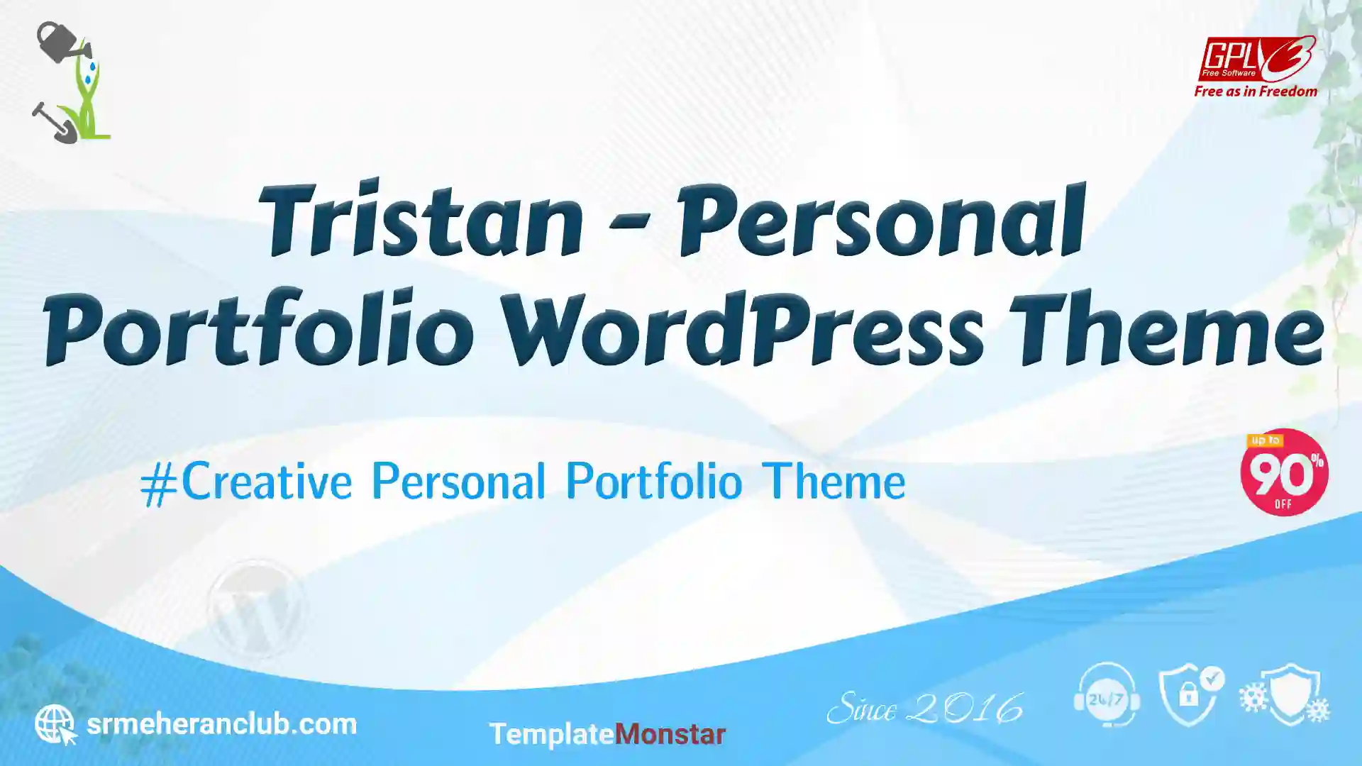 Tristan – Personal Portfolio WordPress Theme