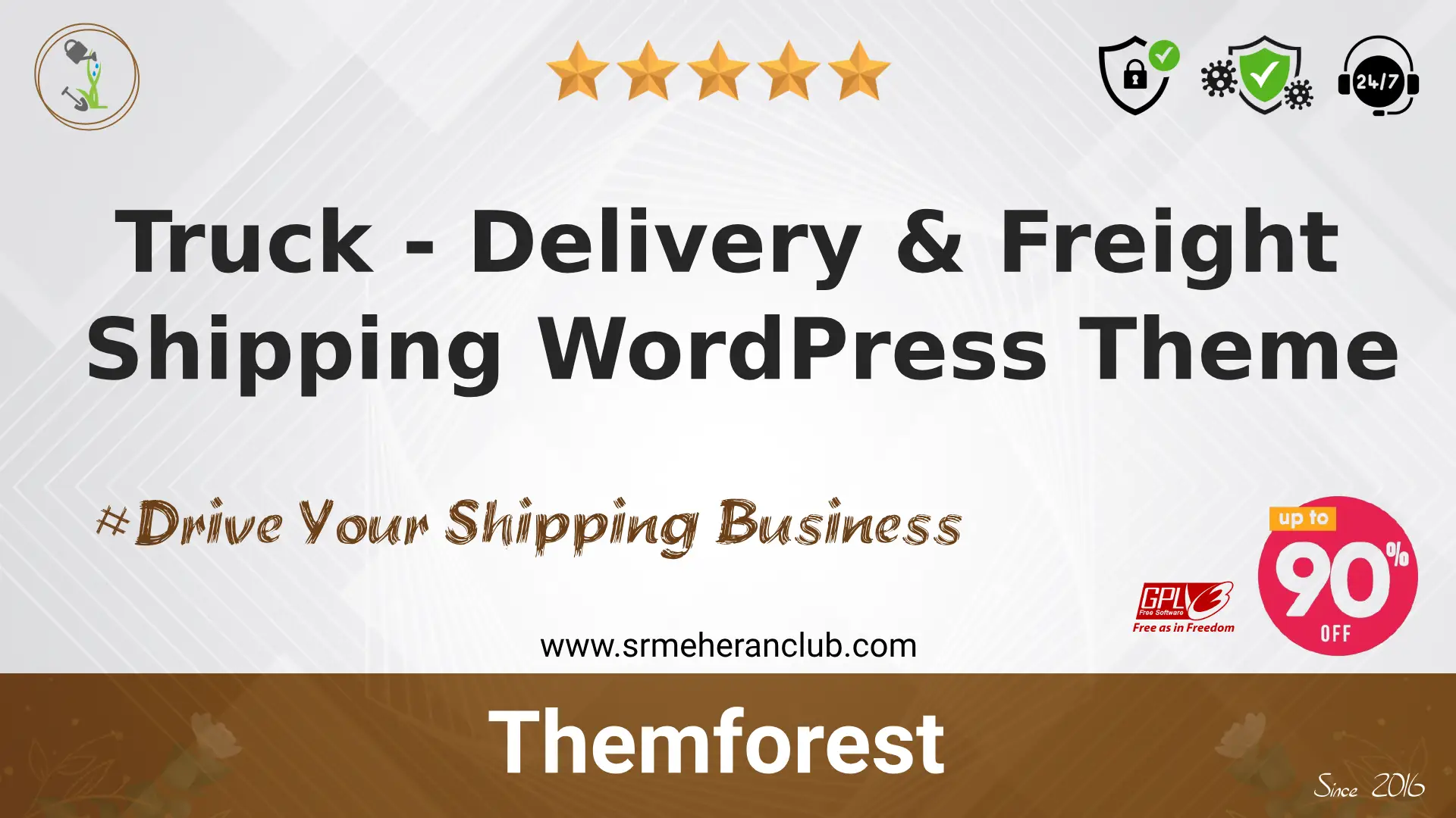 Truck – Delivery & Freight Shipping WordPress Theme