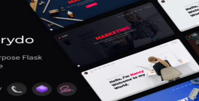 Trydo - Agency and Portfolio Flask Template