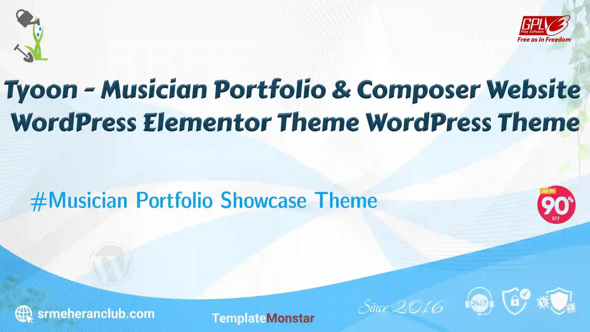 Tyoon – Musician Portfolio & Composer Website WordPress Elementor Theme WordPress Theme — Theme by Templatemonster