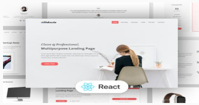Vakavia – React Bootstrap 5 Landing Template