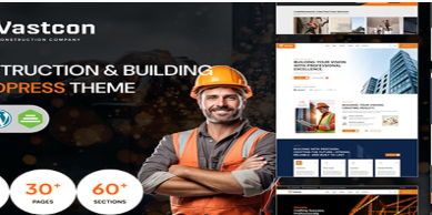 Vastcon - Construction & Building WordPress Theme