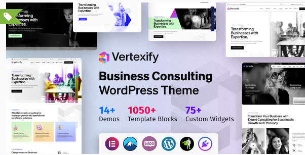 Vertexify - Business Consulting WordPress Theme