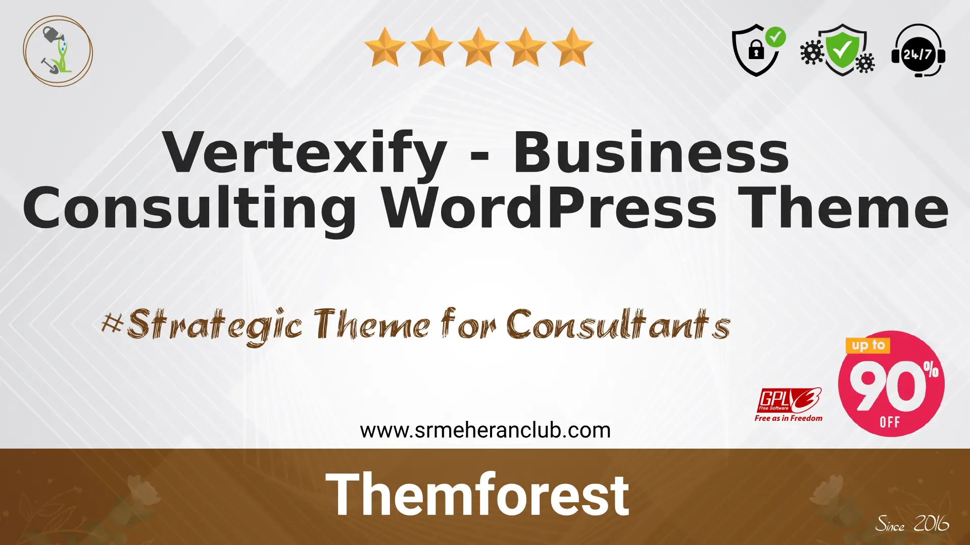 Vertexify – Business Consulting WordPress Theme — Theme by Themeforest