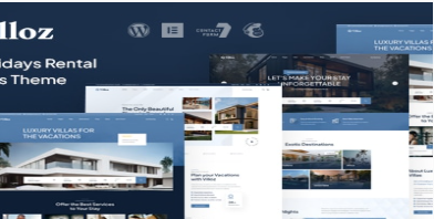 Villoz - Villa & Holidays Rental WordPress Theme