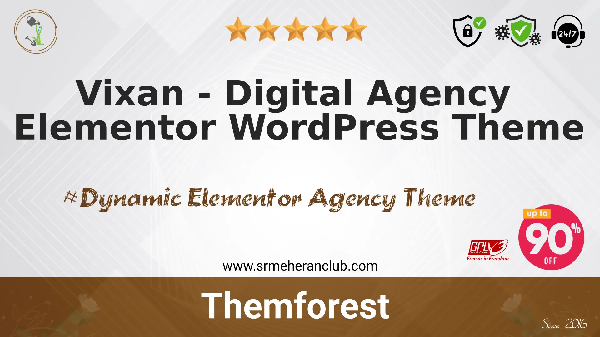 Vixan – Digital Agency Elementor WordPress Theme — Theme by Themeforest